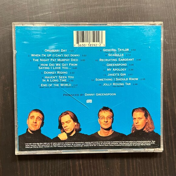 Great Big Sea – Play (1997, Warner Music Canada) - Picture 3 of 3